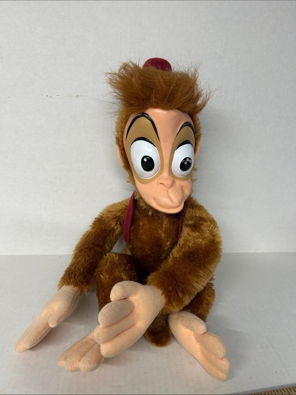 Plush Abu from Aladdin Monkey 19” Toy in Brown - Disney Plush Character